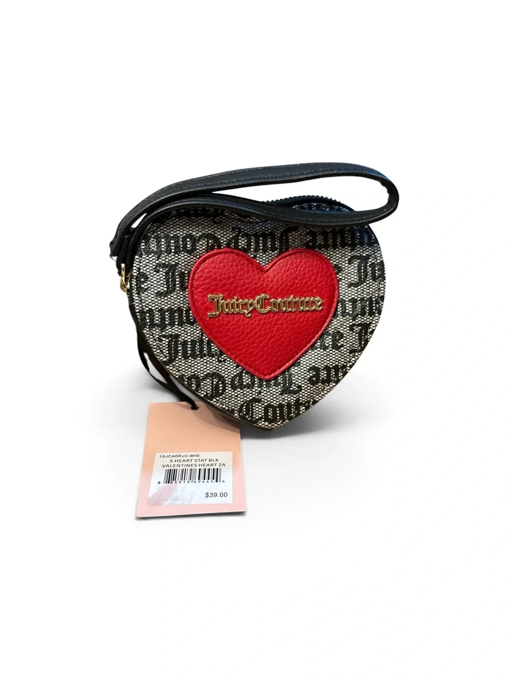 Juicy Couture heart shaped